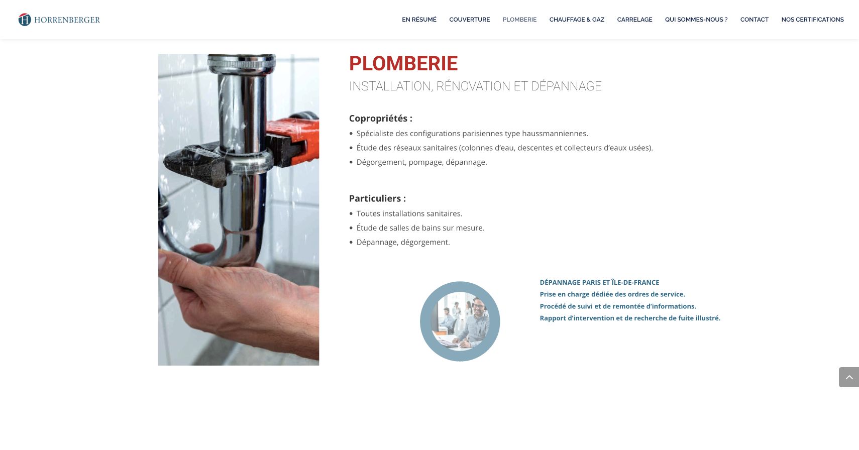 Capture du site de Horrenberger